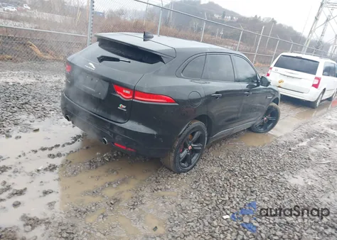 2017 Jaguar F-Pace S из США, поврежденный, VIN SADCM2BV6HA899608